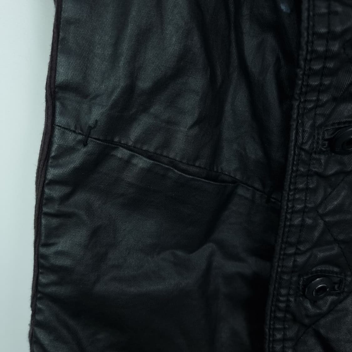 [지스타 로우] 빈티지 펑크 사선 코팅 바이커 라이더 배스트 M17098 상품이미지9