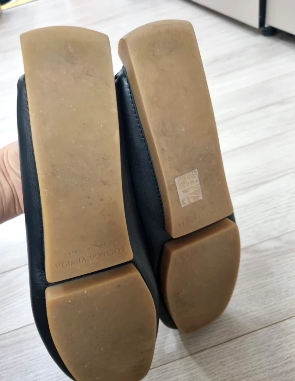 보테가 베네타 레더 드라이빙 로퍼 블랙 250 상품이미지3