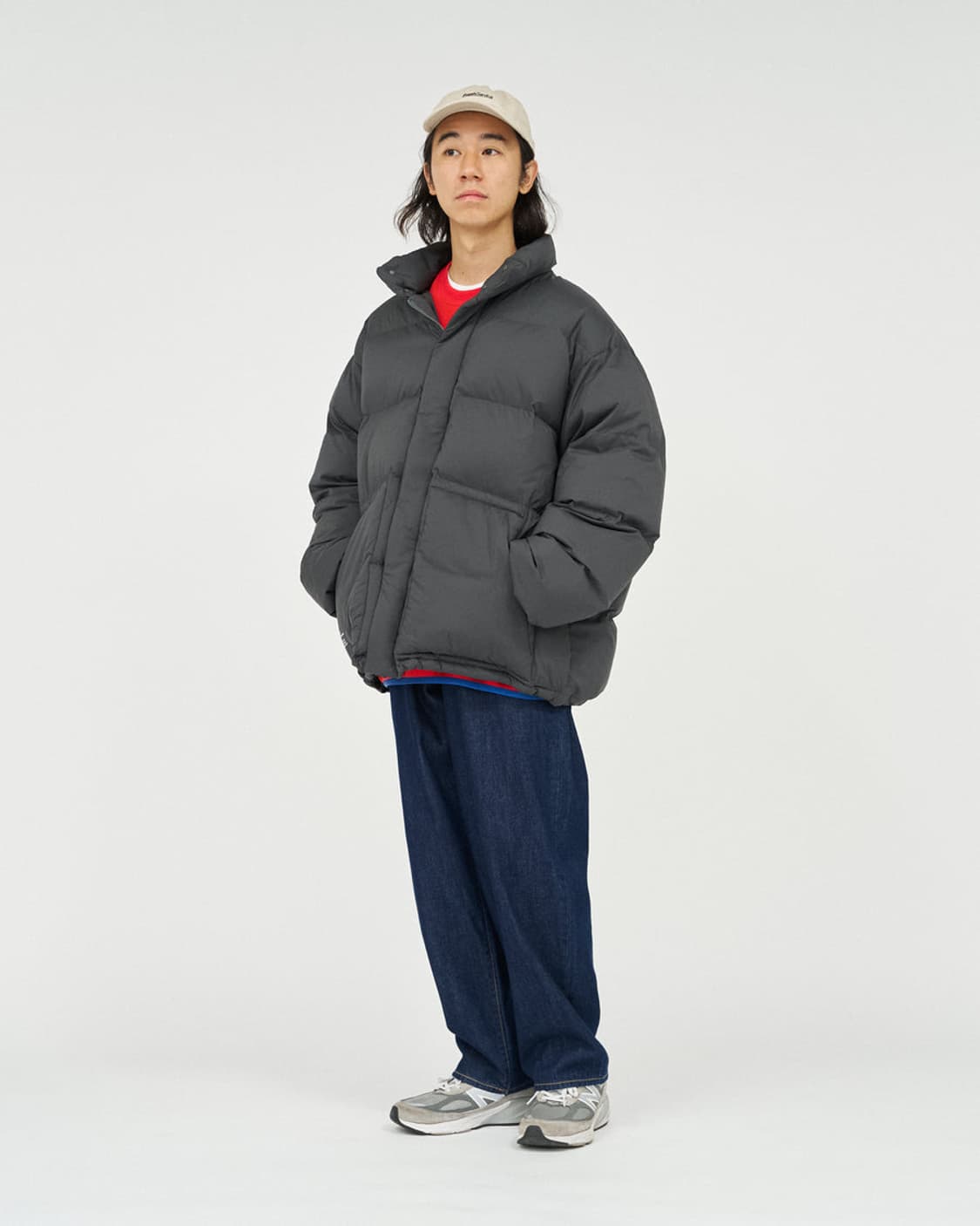 프레쉬서비스 freshservice 다운자켓 차콜그레이L 상품이미지5