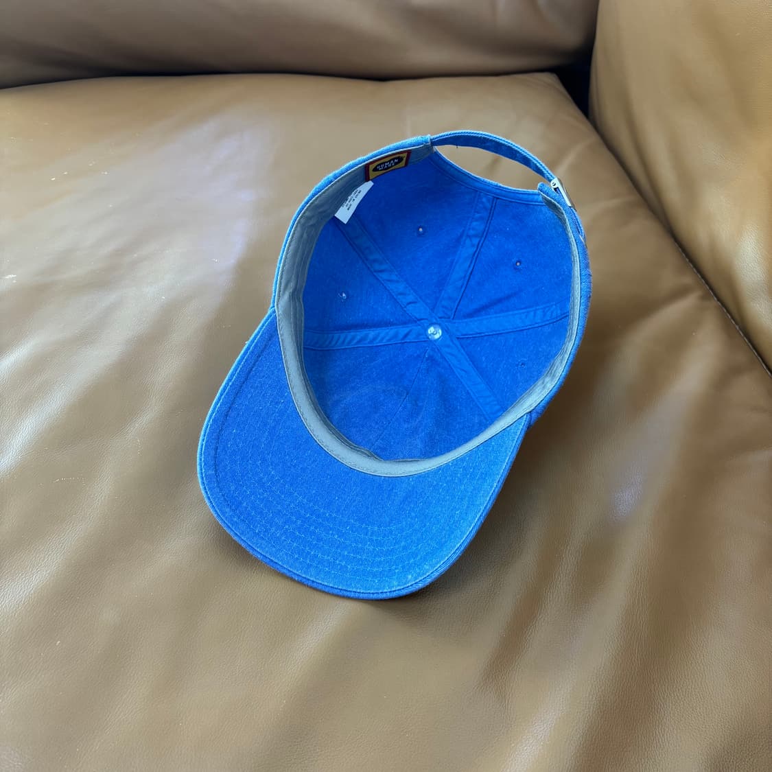휴먼메이드 6패널 볼캡 모자 워시드 블루 상품이미지7