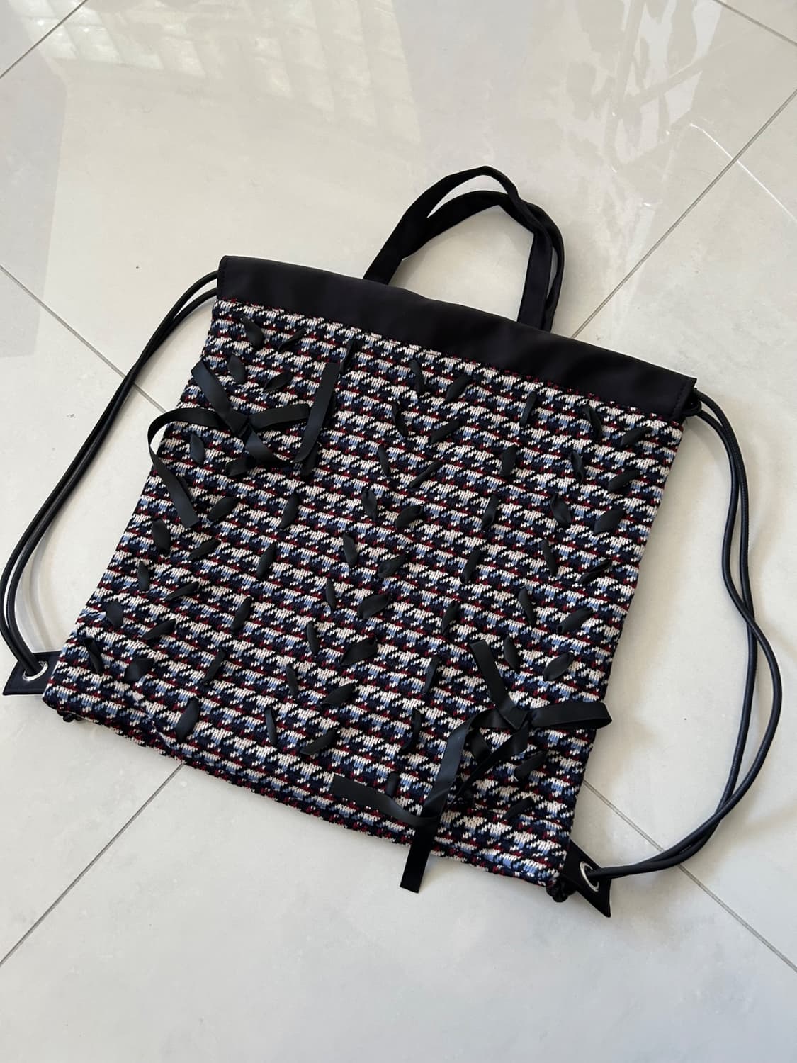 ribbon nap sack 상품이미지1