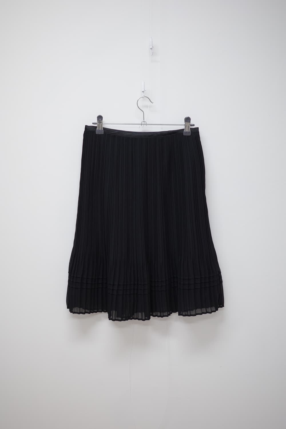 Black pleats skirt 상품이미지2