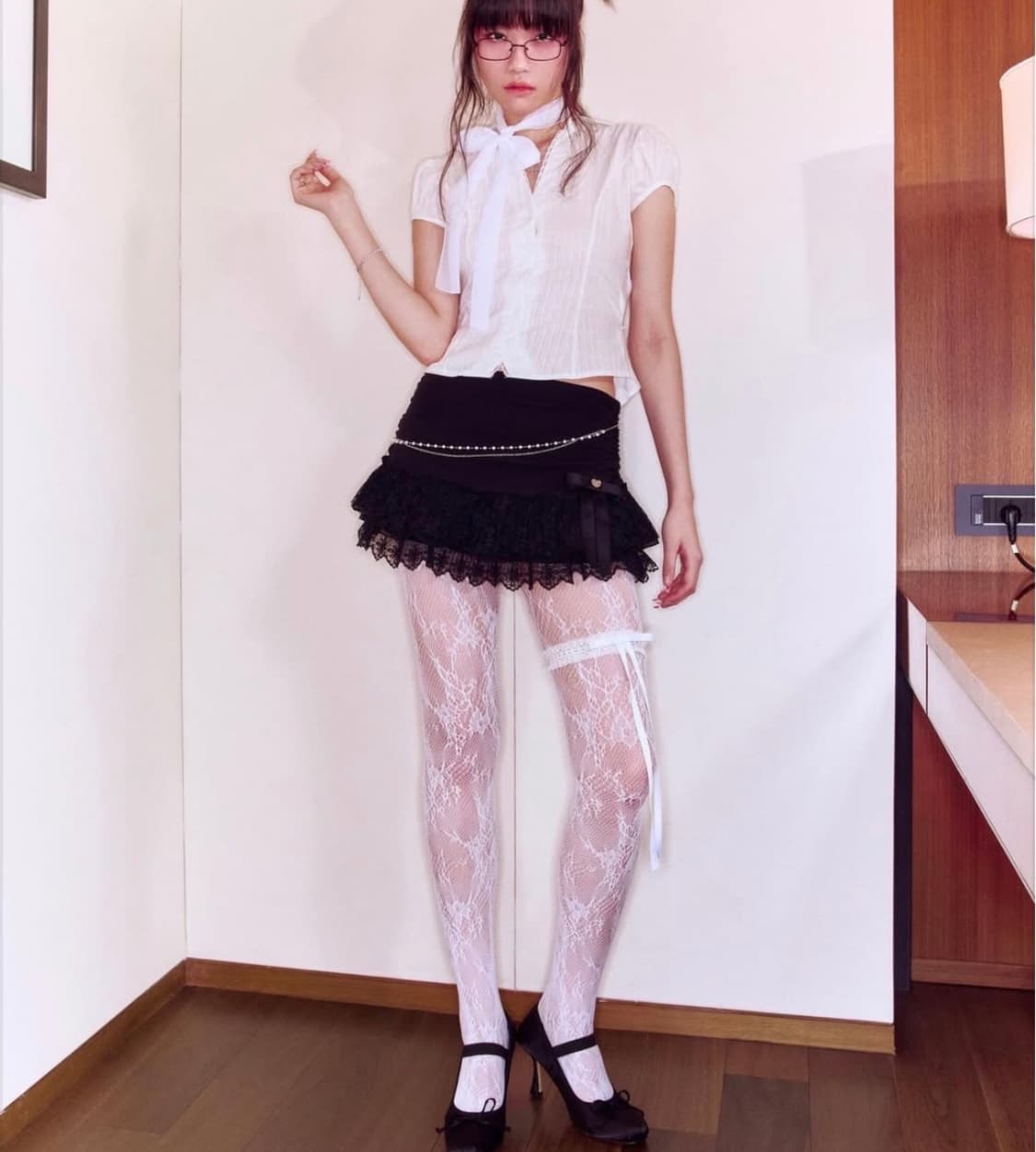 포어링 스커트 상품이미지2