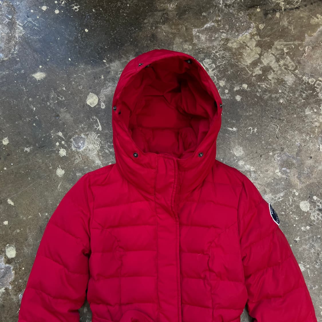 XS) 아베크롬비 밸티드 다운패딩점퍼 자켓 상품이미지2