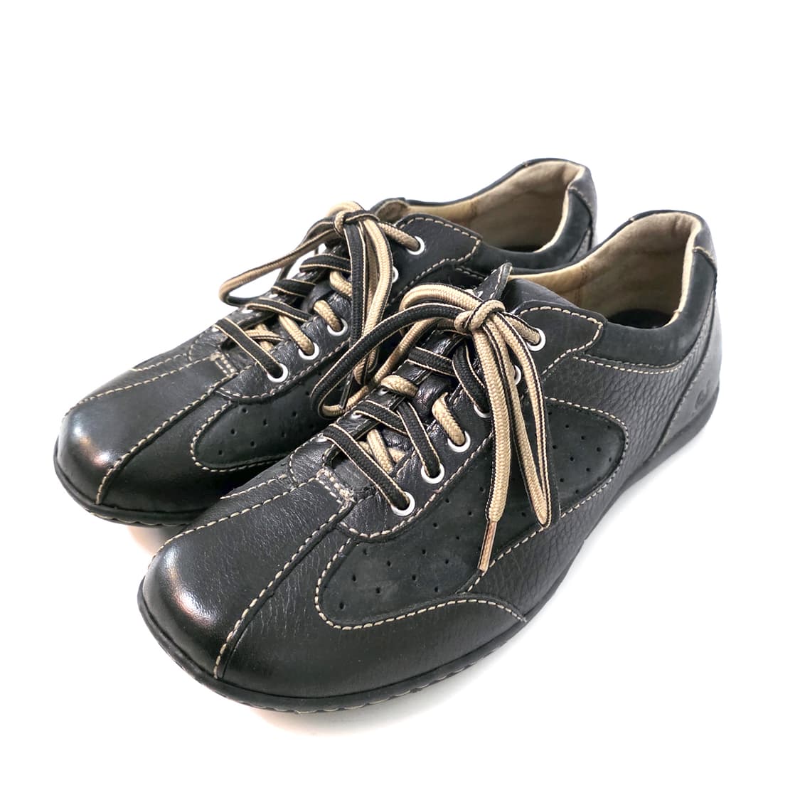 [40.5] 본 호크아이 레이스업 슈즈 블랙 상품이미지2