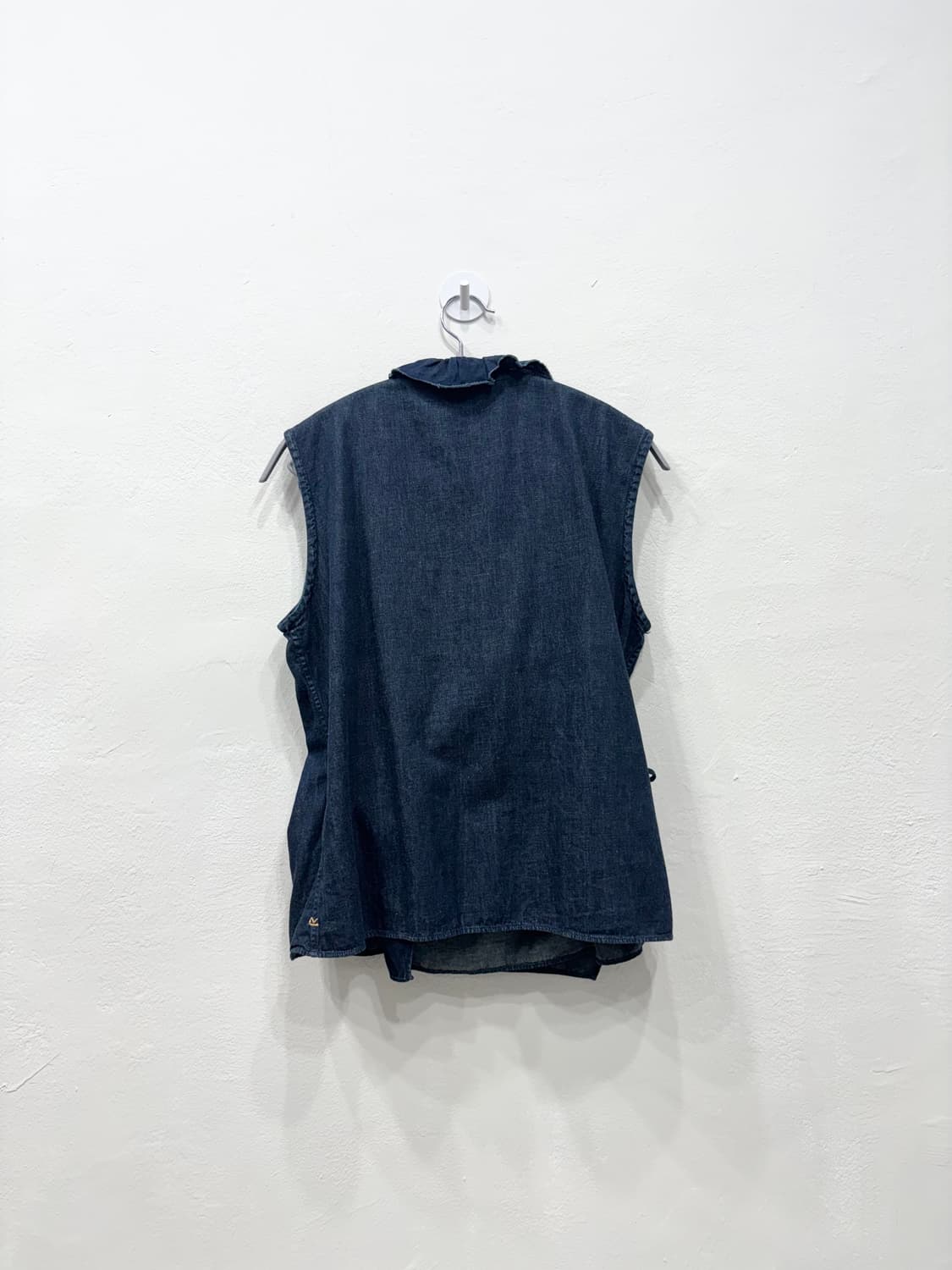 45rpm 데님 프릴 랩 베스트 상품이미지4