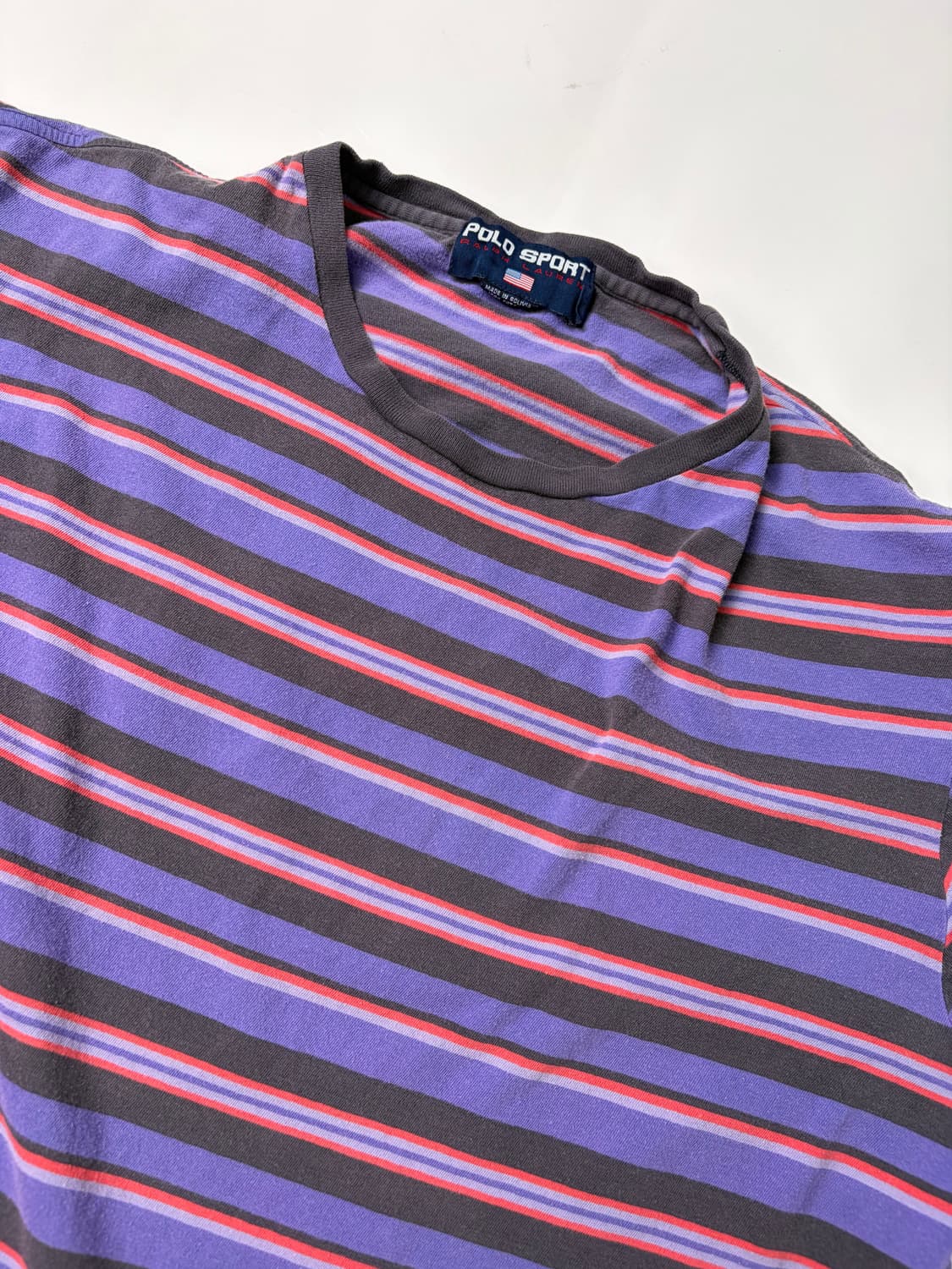 00s Polo Sport Striped Tee 상품이미지5