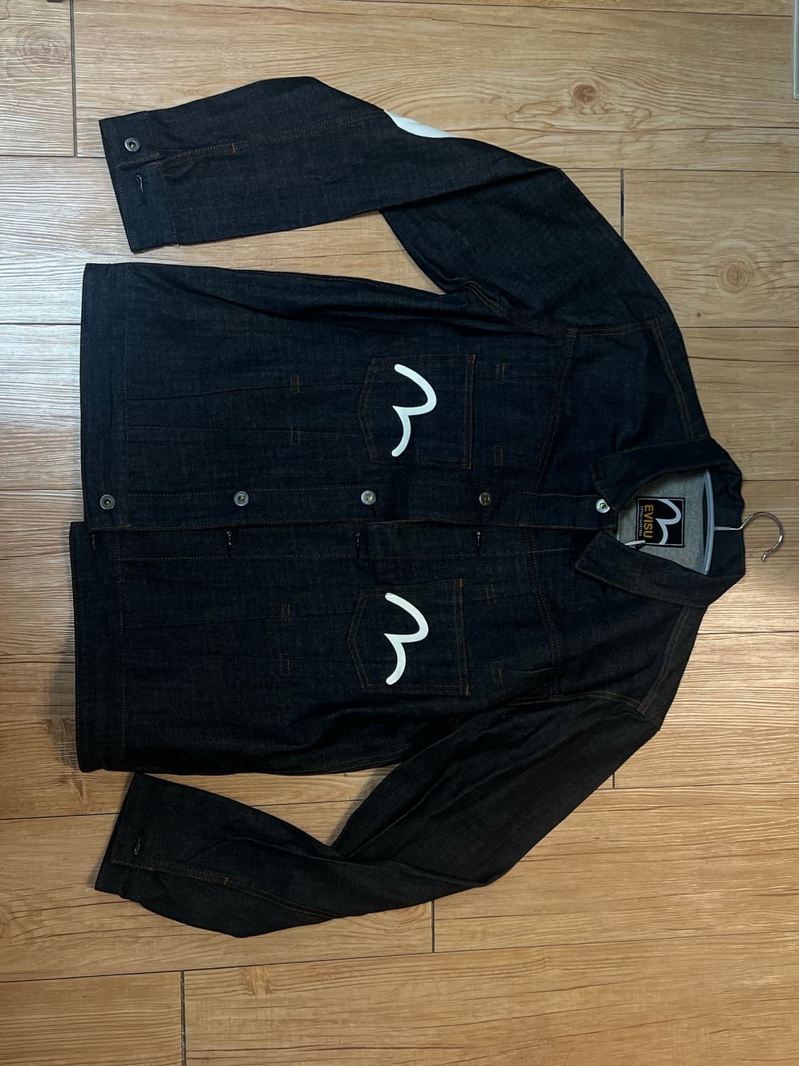 EVISU 인디고 데님 자켓 110 상품이미지1