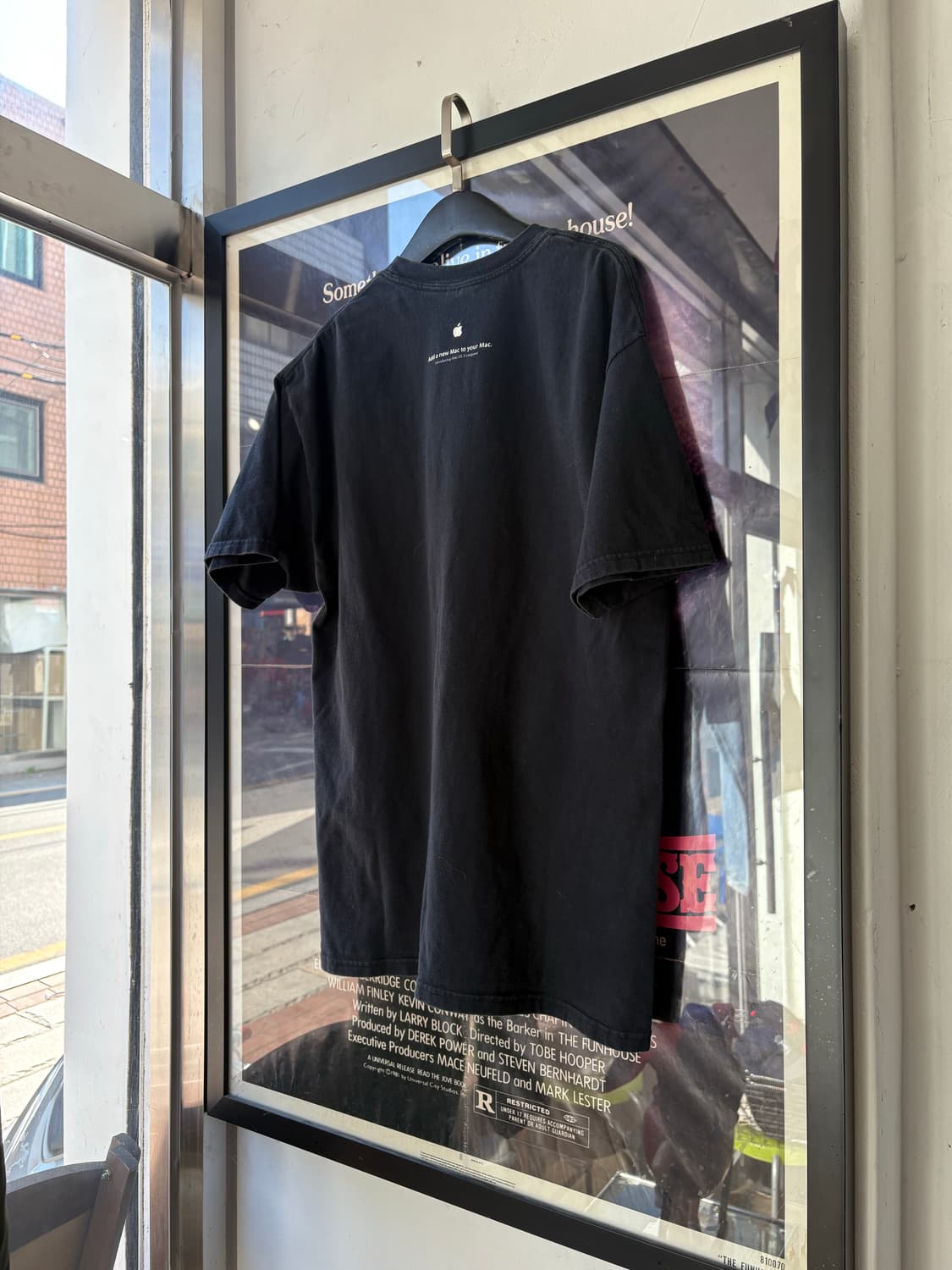 00s Apple Mac X로고 프로모 티셔츠 상품이미지3