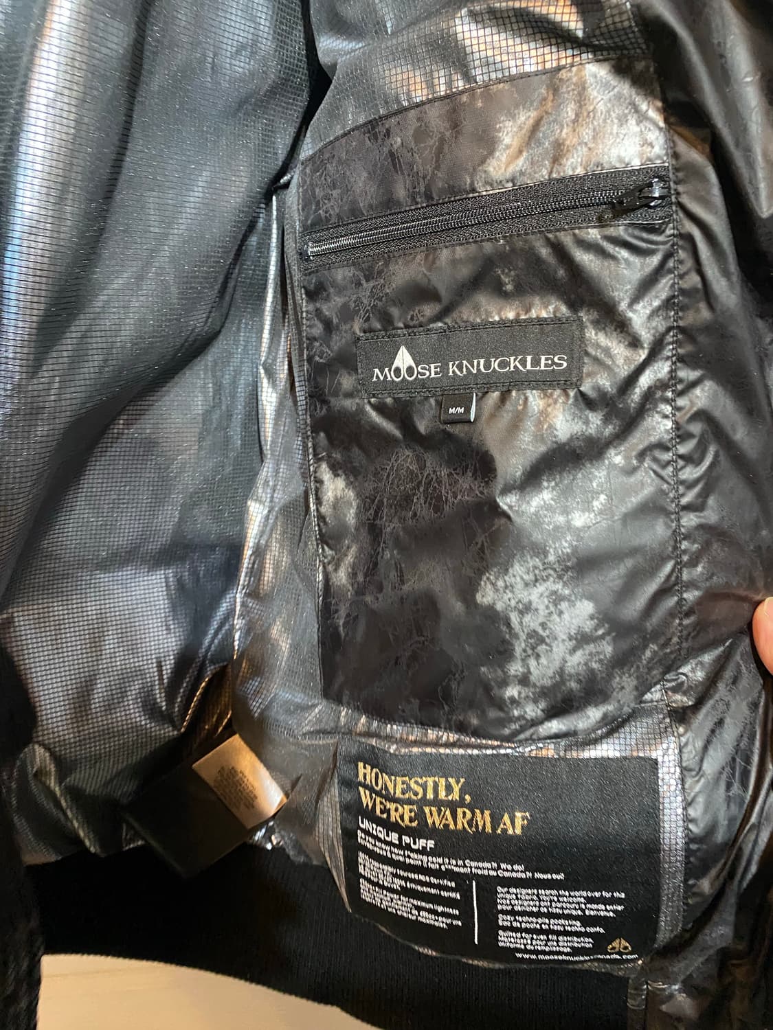 무스너클 남성 펜가쓰 봄버 M/M 상품이미지6