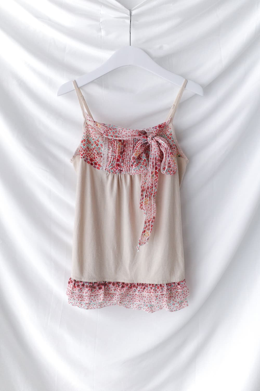 axes femme) flower ribbon sleeveless 상품이미지1