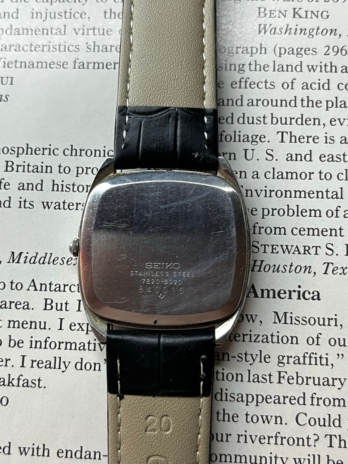 Seiko Chariot Vintage Quartz Watch 상품이미지4