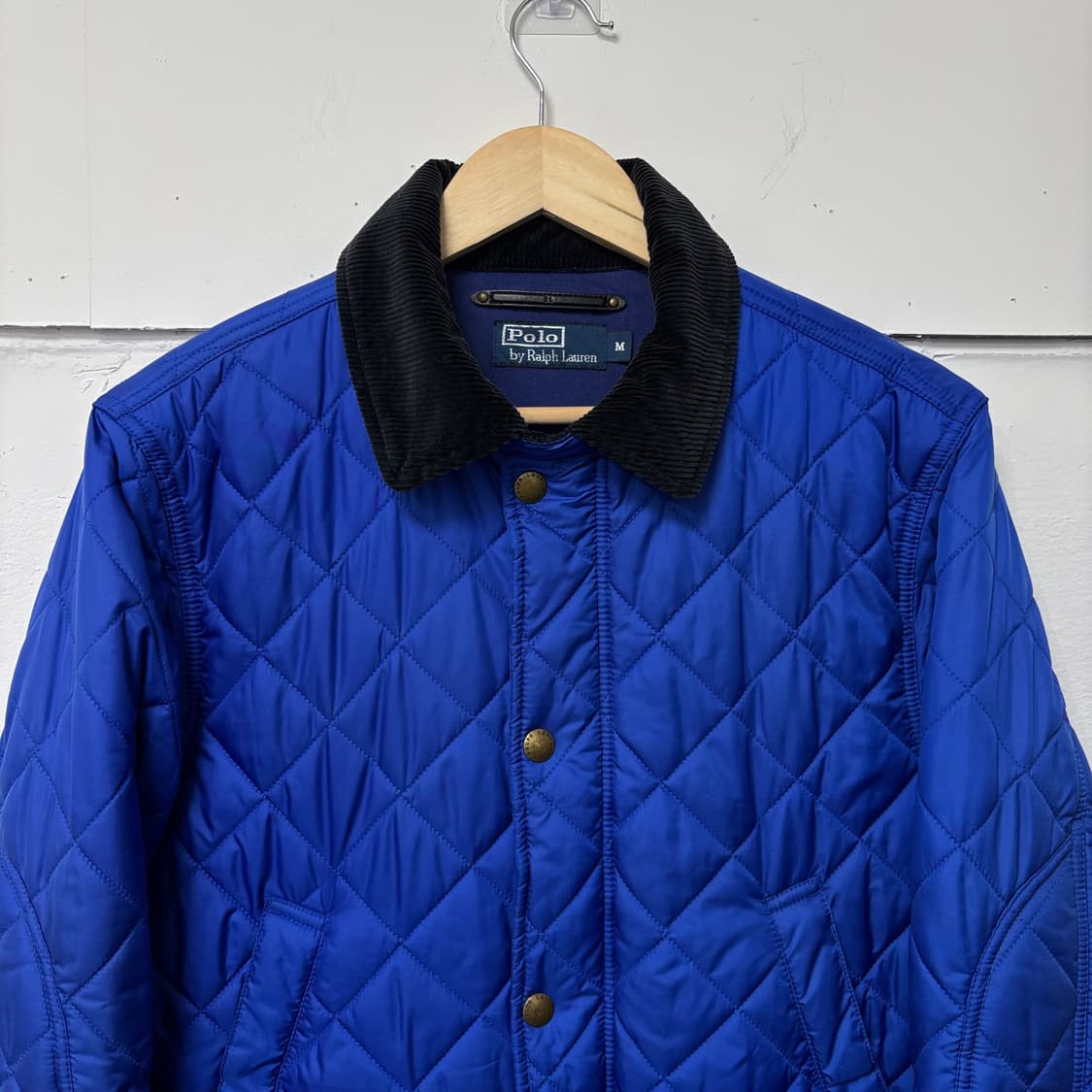 폴로 랄프로렌 블루 퀼팅 자켓 상품이미지2
