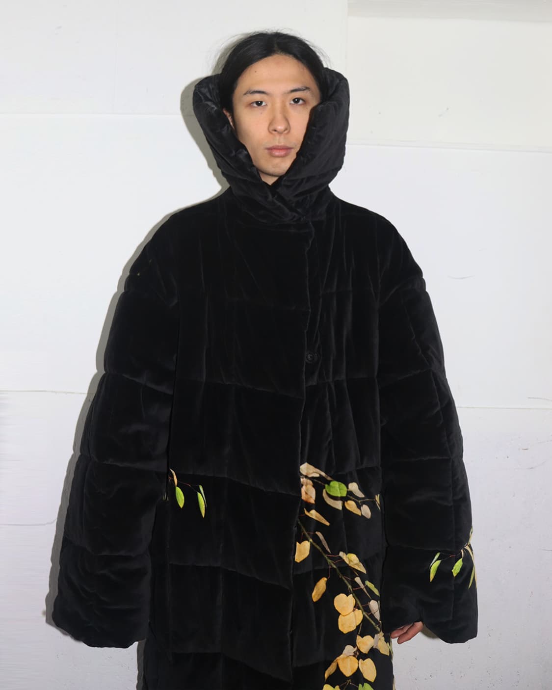 드리스 반 노튼 19AW 플라워 프린티드 푸퍼 코트 상품이미지2