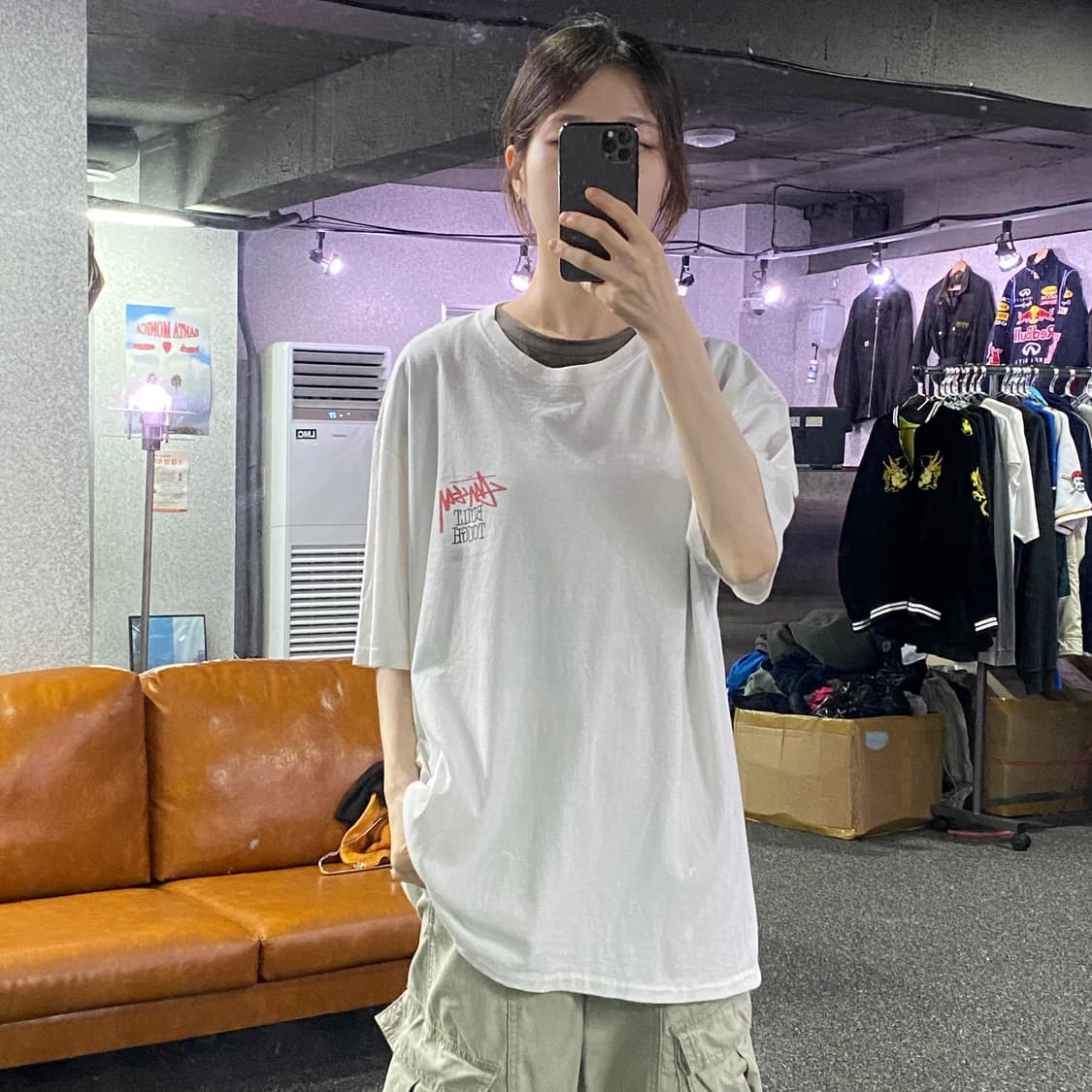 스투시 테디베어 반팔티 B2241 상품이미지1