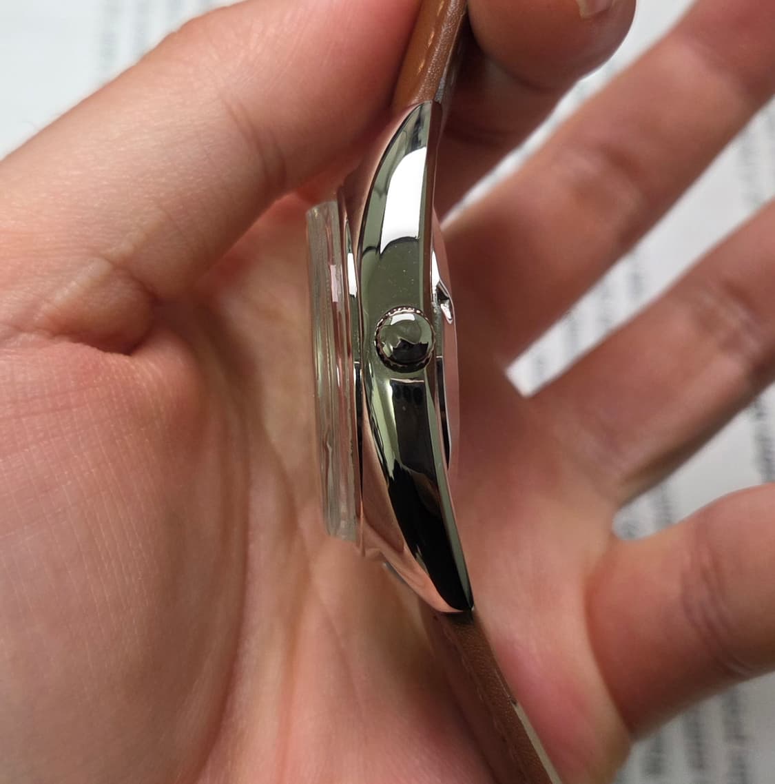 레어] 빈티지 라도 뉴 그린호스 순정 샴골판 해마로고 데이데이트 오토매틱 상품이미지5