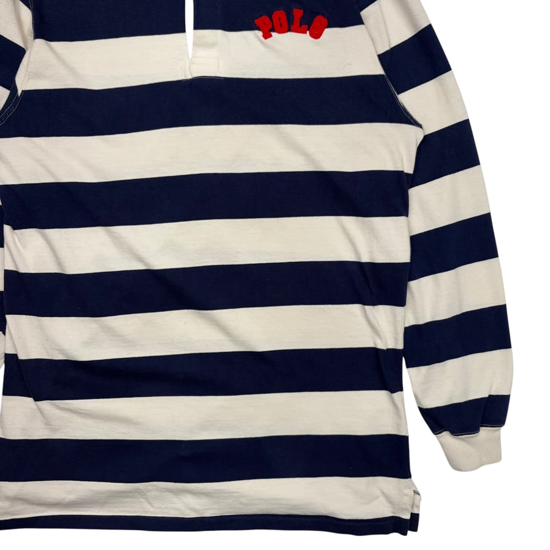 폴로 랄프 로렌 스트라이프 럭비 셔츠 XL 상품이미지3