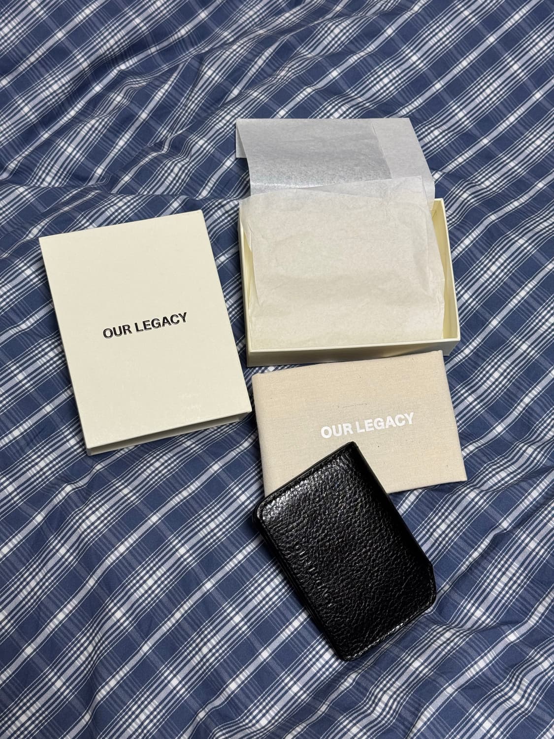 [OS] 아워레가시 26ss 카드 케이스 딥블랙 (A2268CDB) 상품이미지9