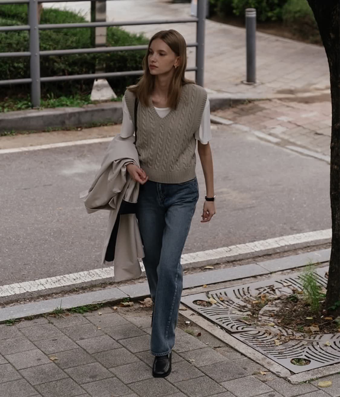 틸아이다이 올브러쉬 워싱 데님 팬츠 M 상품이미지1