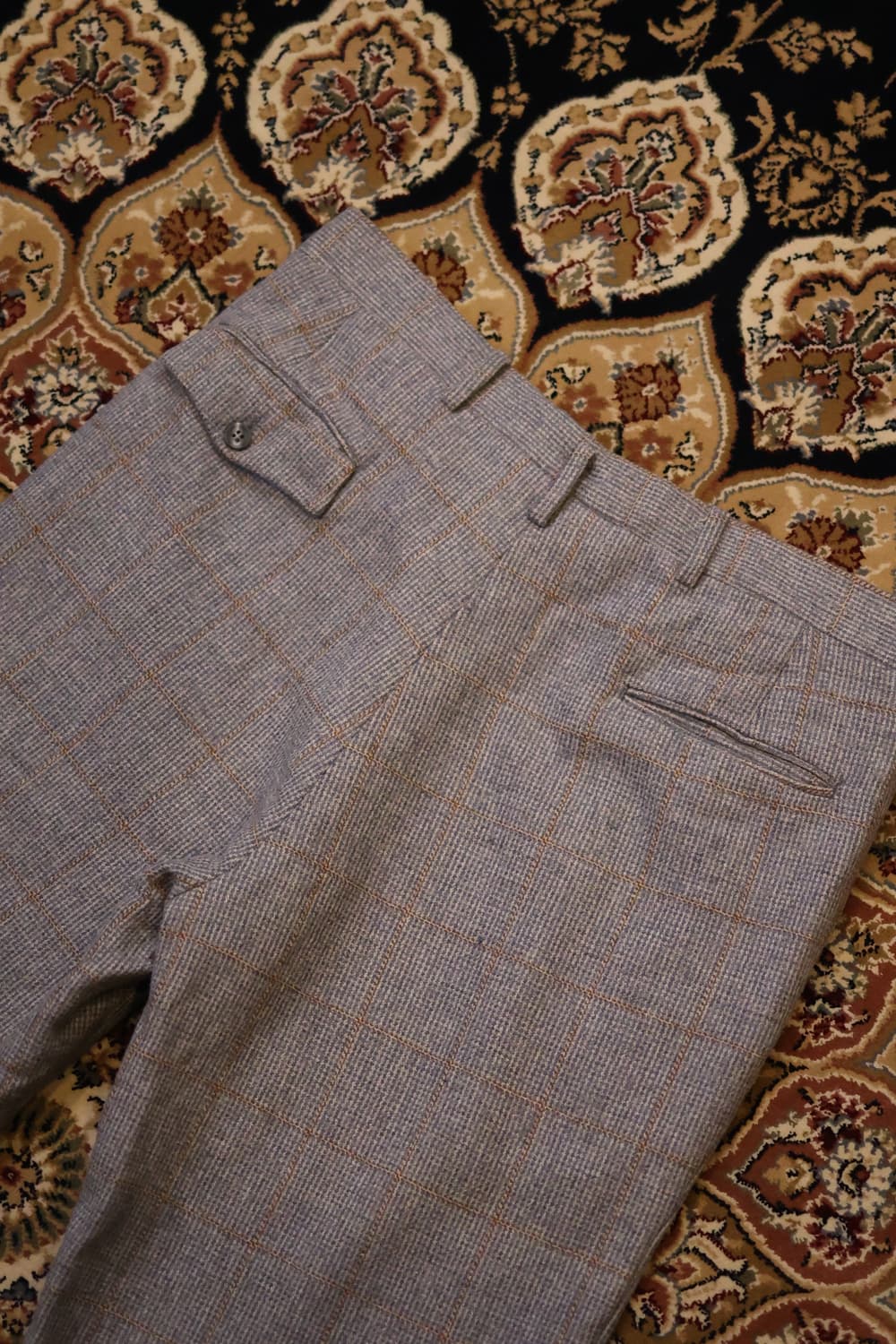 70s 빈티지 플래어 울 팬츠 32/27 made in usa 상품이미지7