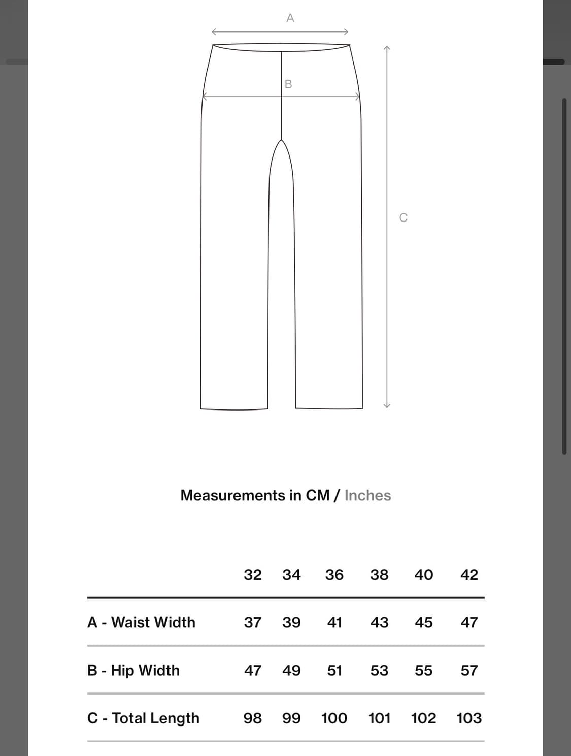 [34,36]기마구아스 Belt 팬츠/블랙 상품이미지4