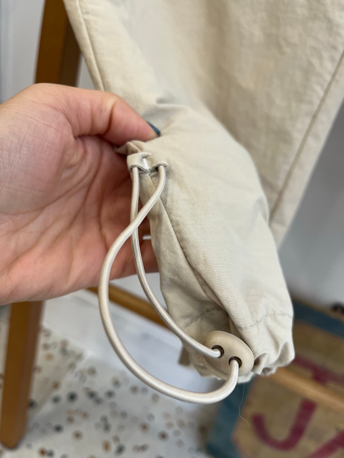 디아도라 베이지 조거팬츠 상품이미지4