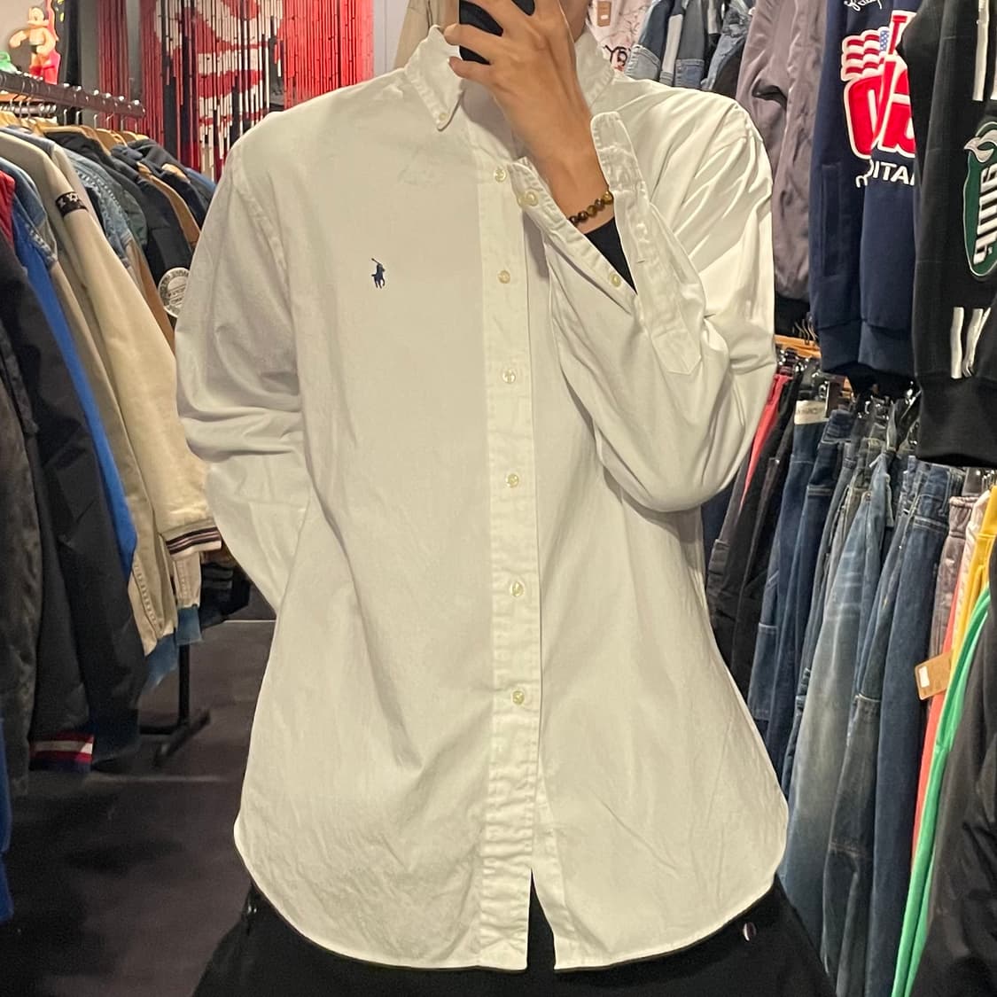 [IM] Polo 폴로 화이트셔츠 상품이미지3