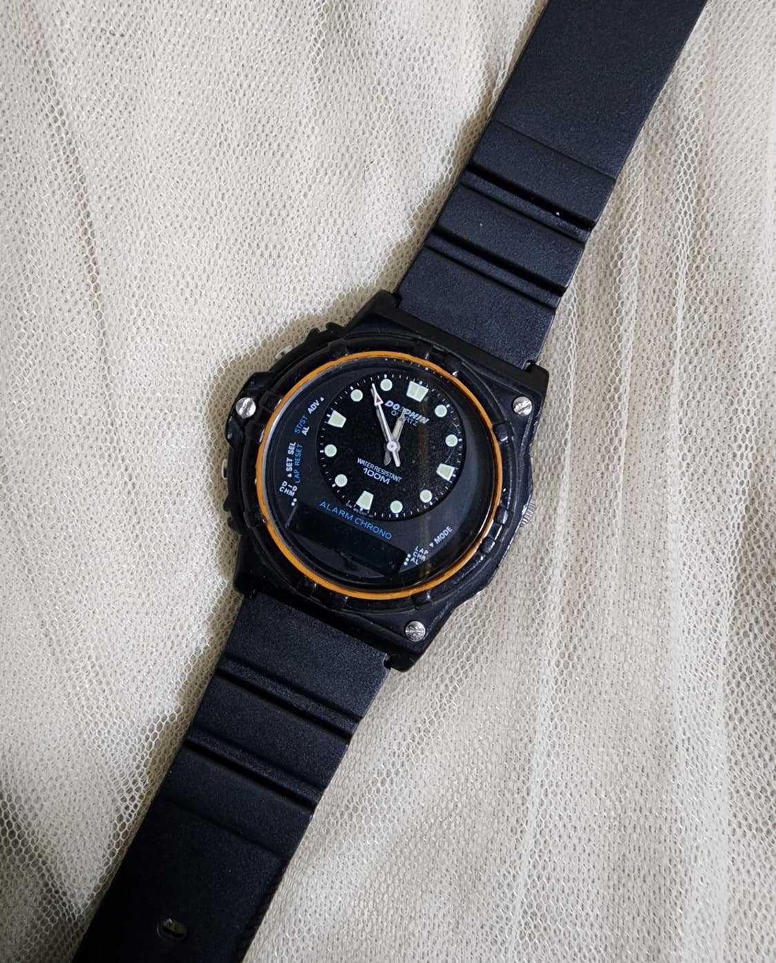 빈티지 한독 돌핀 아나디지 시계 상품이미지4