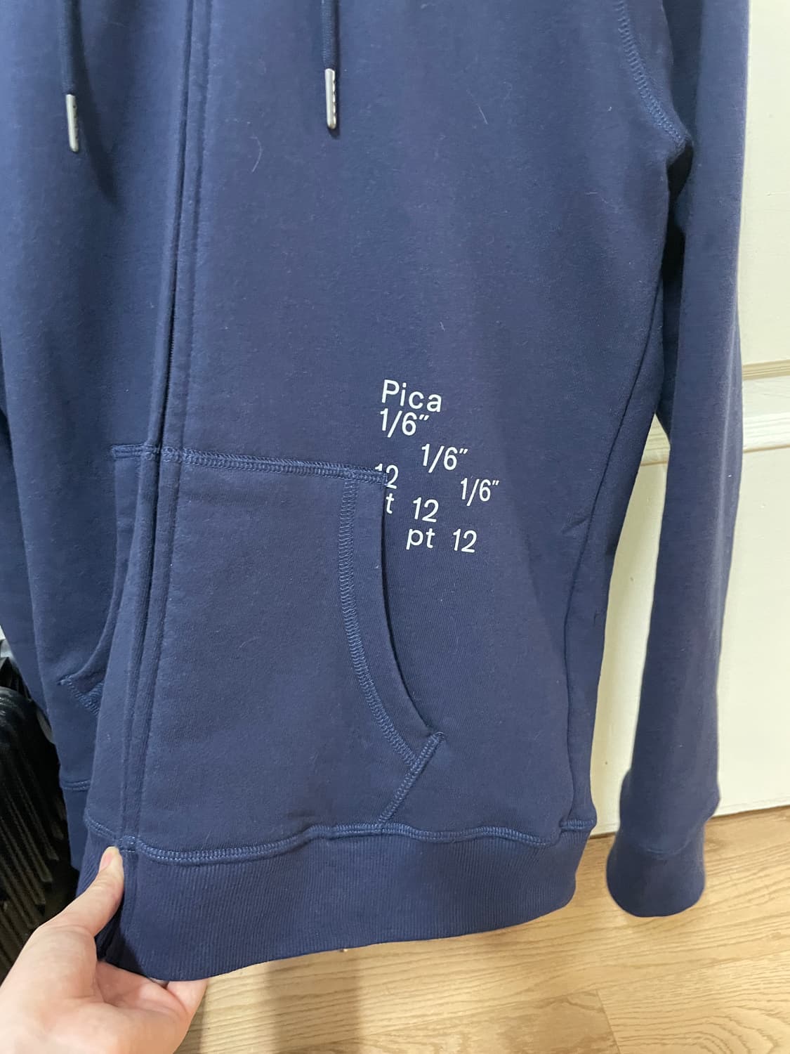 Pica 프린트 후드집업 상품이미지3