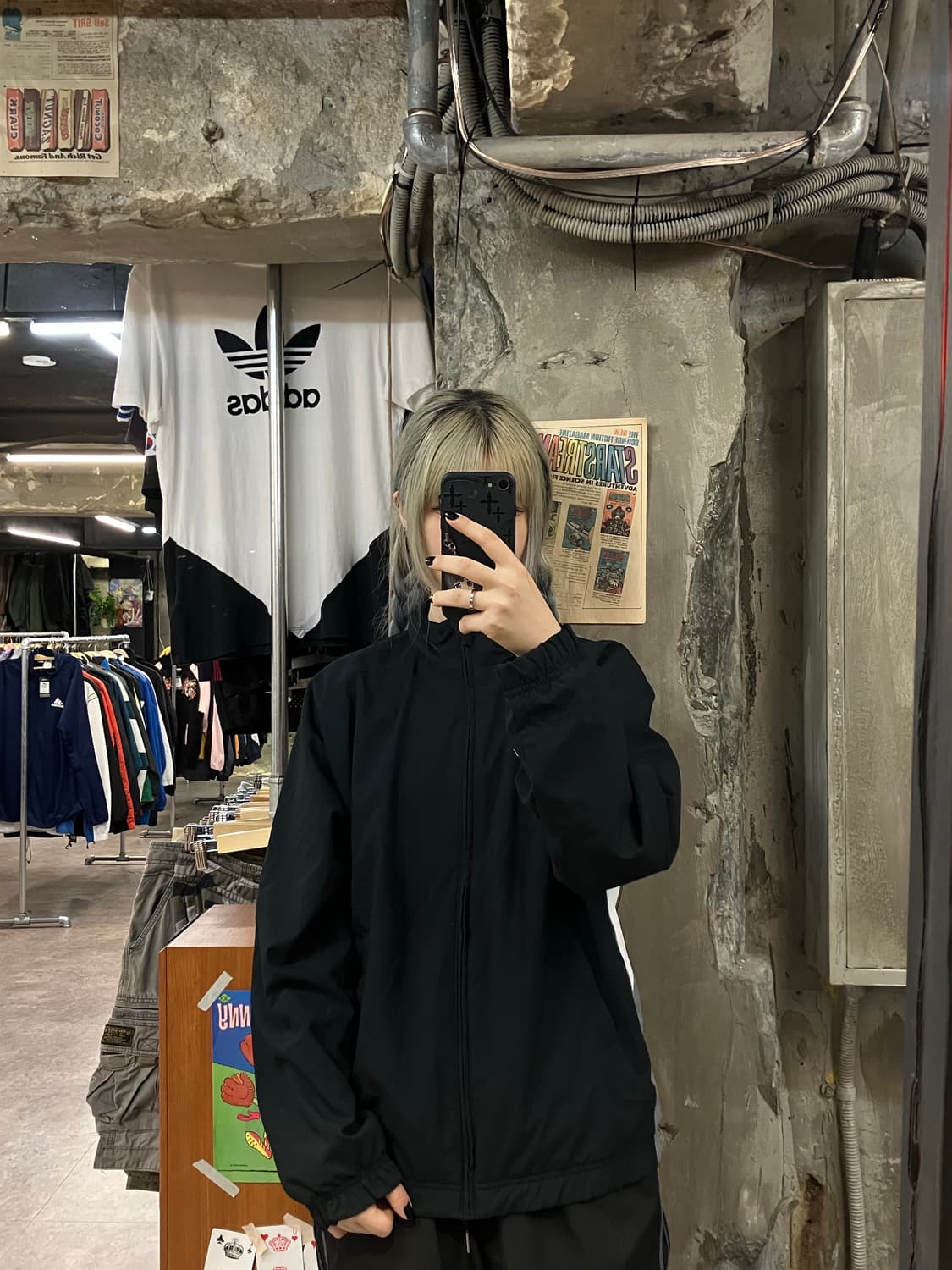 나이키 바람막이 블랙 M #csz902 상품이미지2