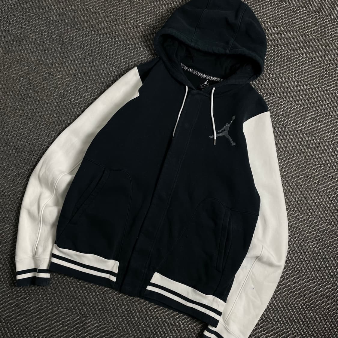 나이키 에어조던 자수로고 스웻 바시티 후드 자켓y 4459 상품이미지1