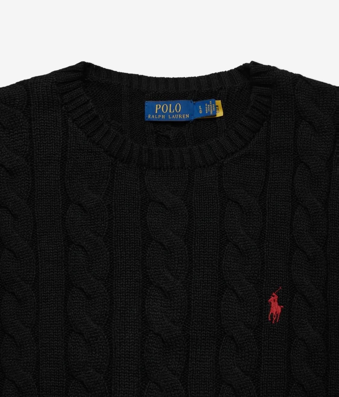 랄프로렌 니트 L사이즈 블랙 상품이미지2