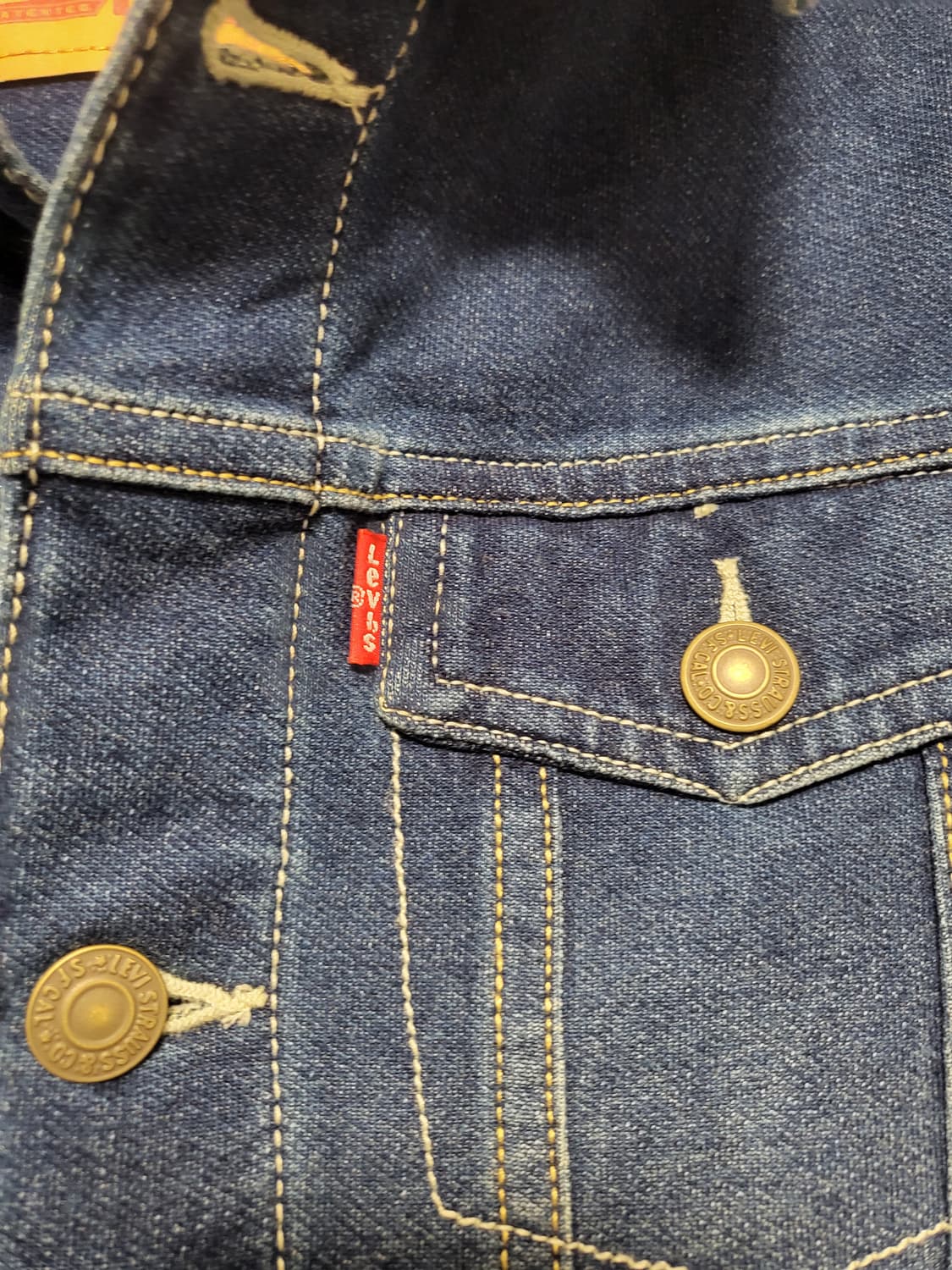 리바이스키즈 후드 트래커 데님자켓 (12-13) 상품이미지3