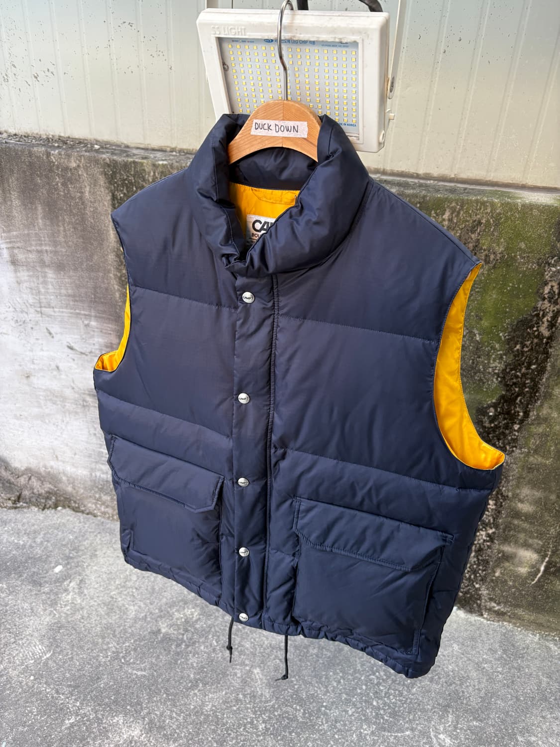 CAMP7 캠프7 덕다운 패딩 베스트 상품이미지3