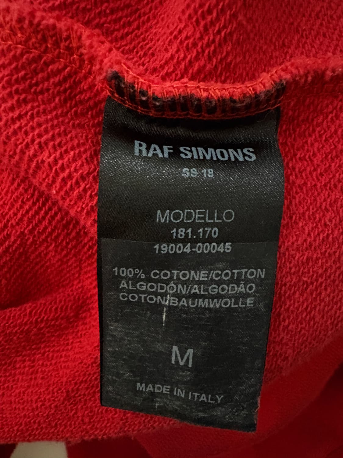 TTF✳️2018ss 라프시몬스 투피스 후드 상품이미지8