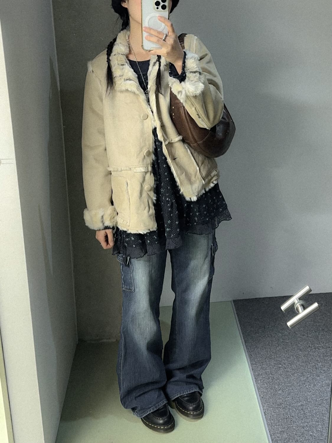 mini flower strap long top 상품이미지6