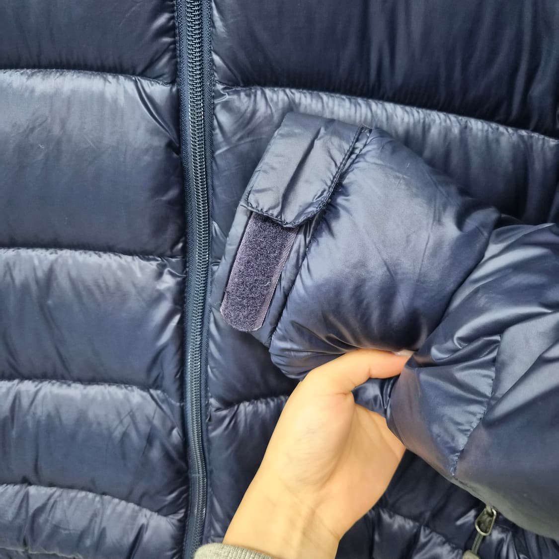 노스페이스 네이비 푸퍼 패딩 남성 XL 상품이미지5