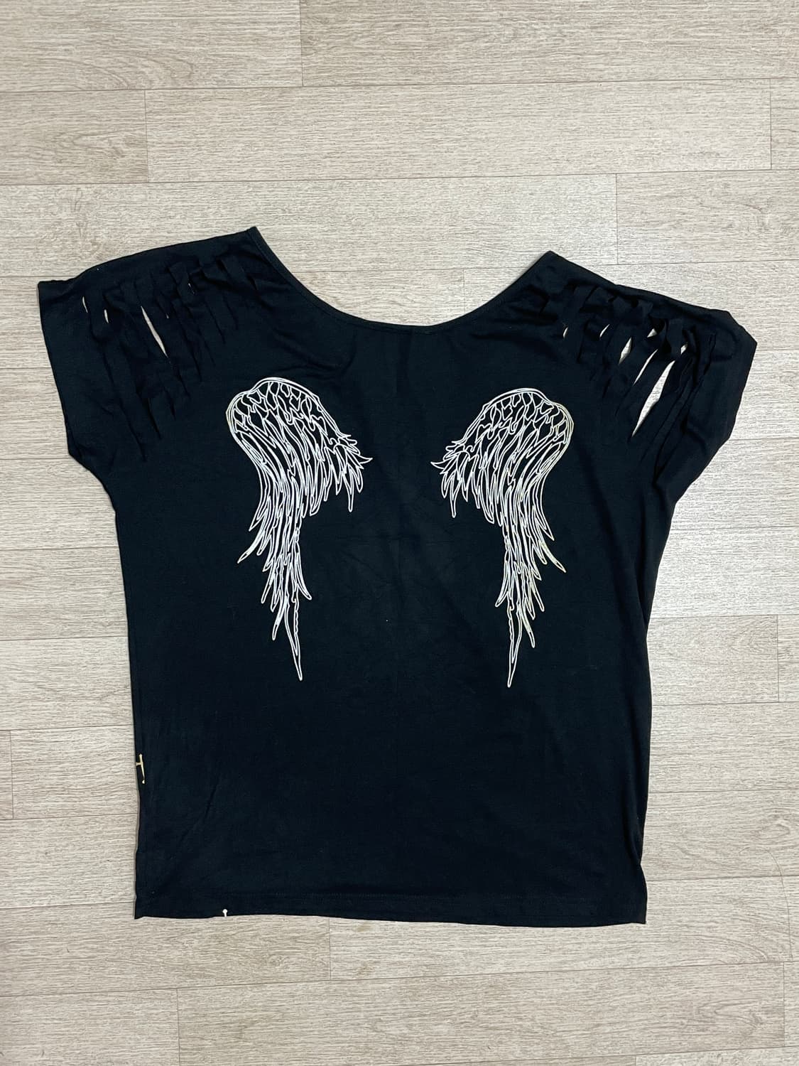 스컬 해골 큐빅 펑크 탑 상품이미지2