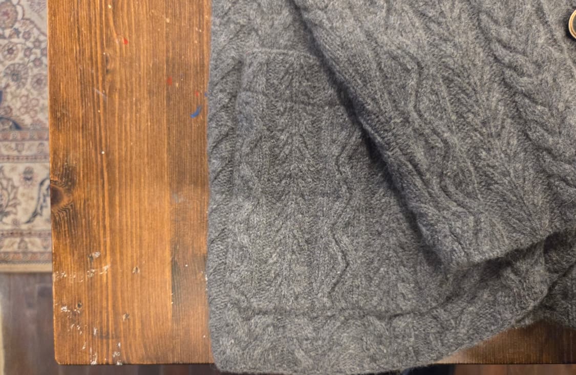 마시모 레베키 케이블 카디건 상품이미지8