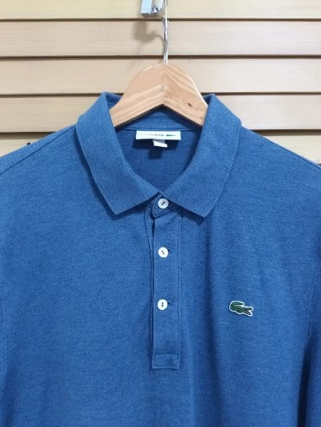 라코스테 블루카라티셔츠 175/92A. M사이즈 상품이미지1