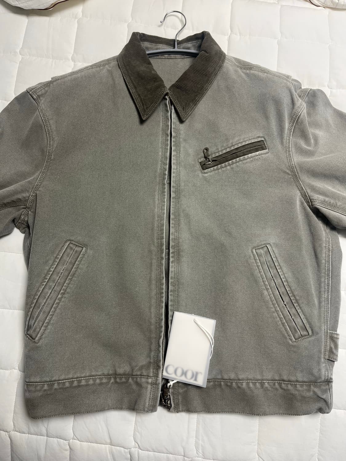 쿠어 오버다잉 페이디드 워크자켓 M   상품이미지2