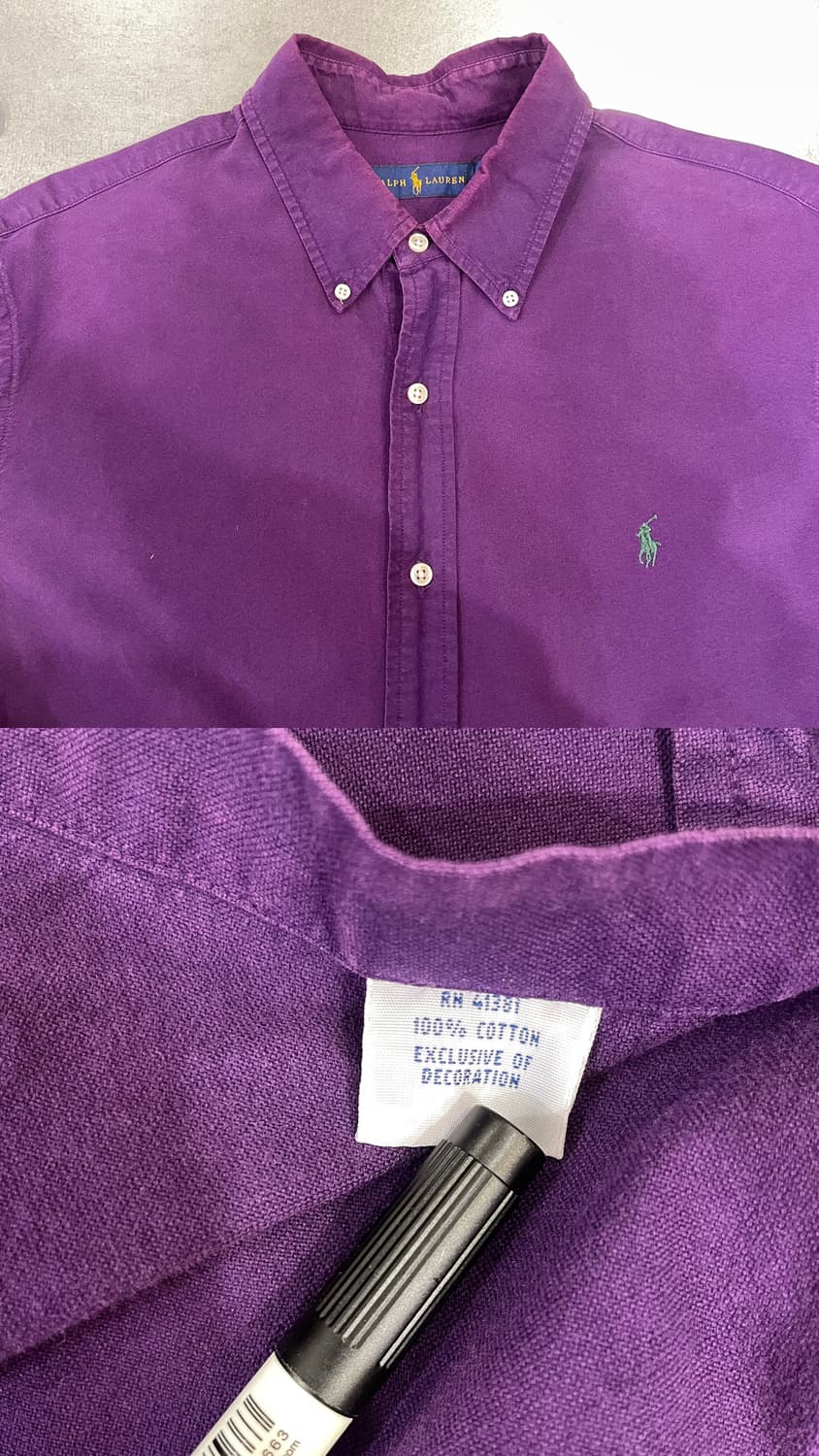 상품명 / (XL) POLO 폴로 랄프로렌 솔리드 셔츠 상품이미지9