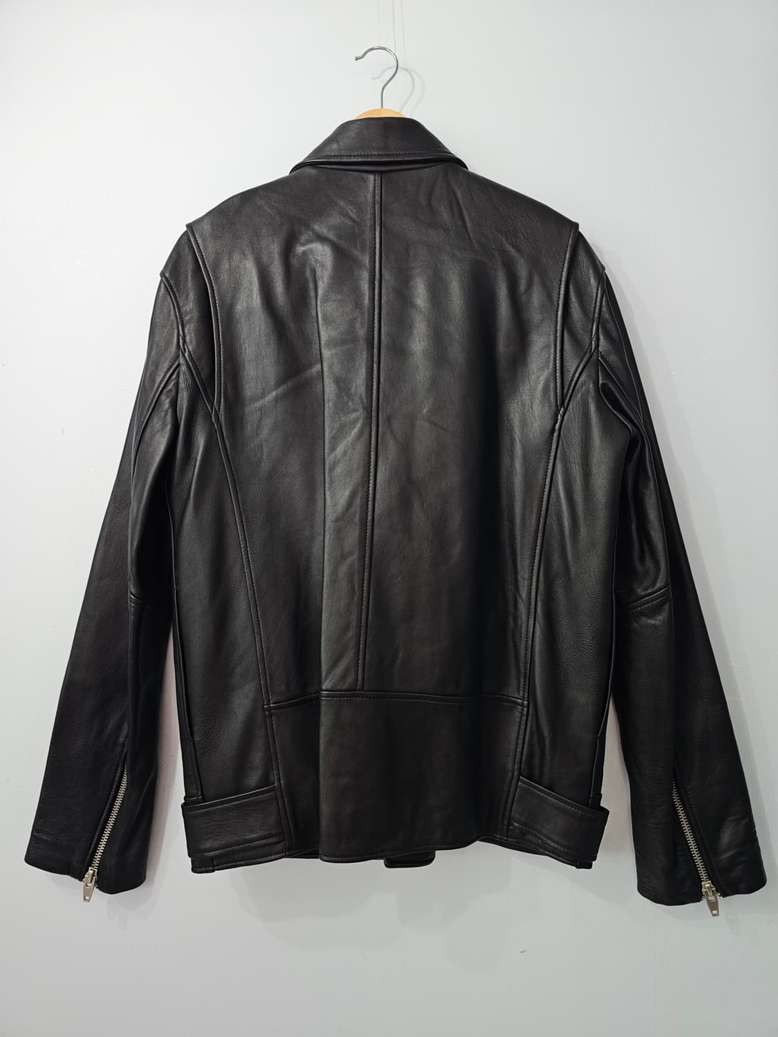 랩 에디션 양가죽 라이더 자켓 105 상품이미지4