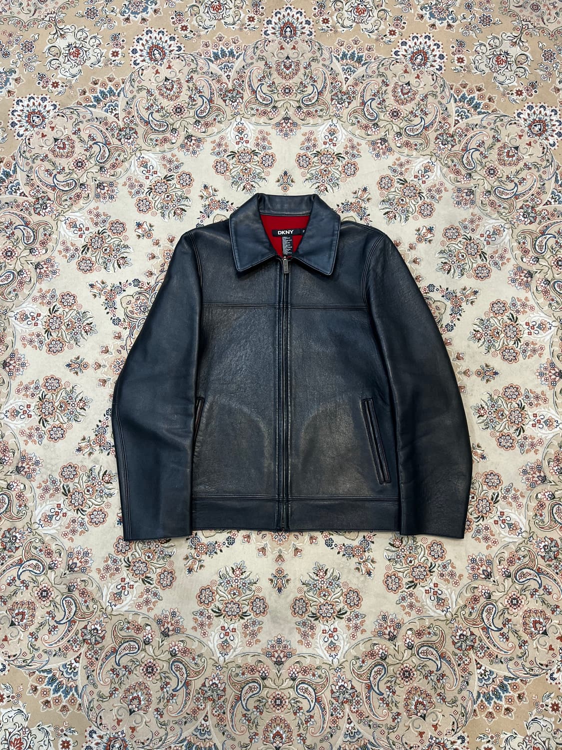 DKNY 리얼 레더 워크 자켓 상품이미지1