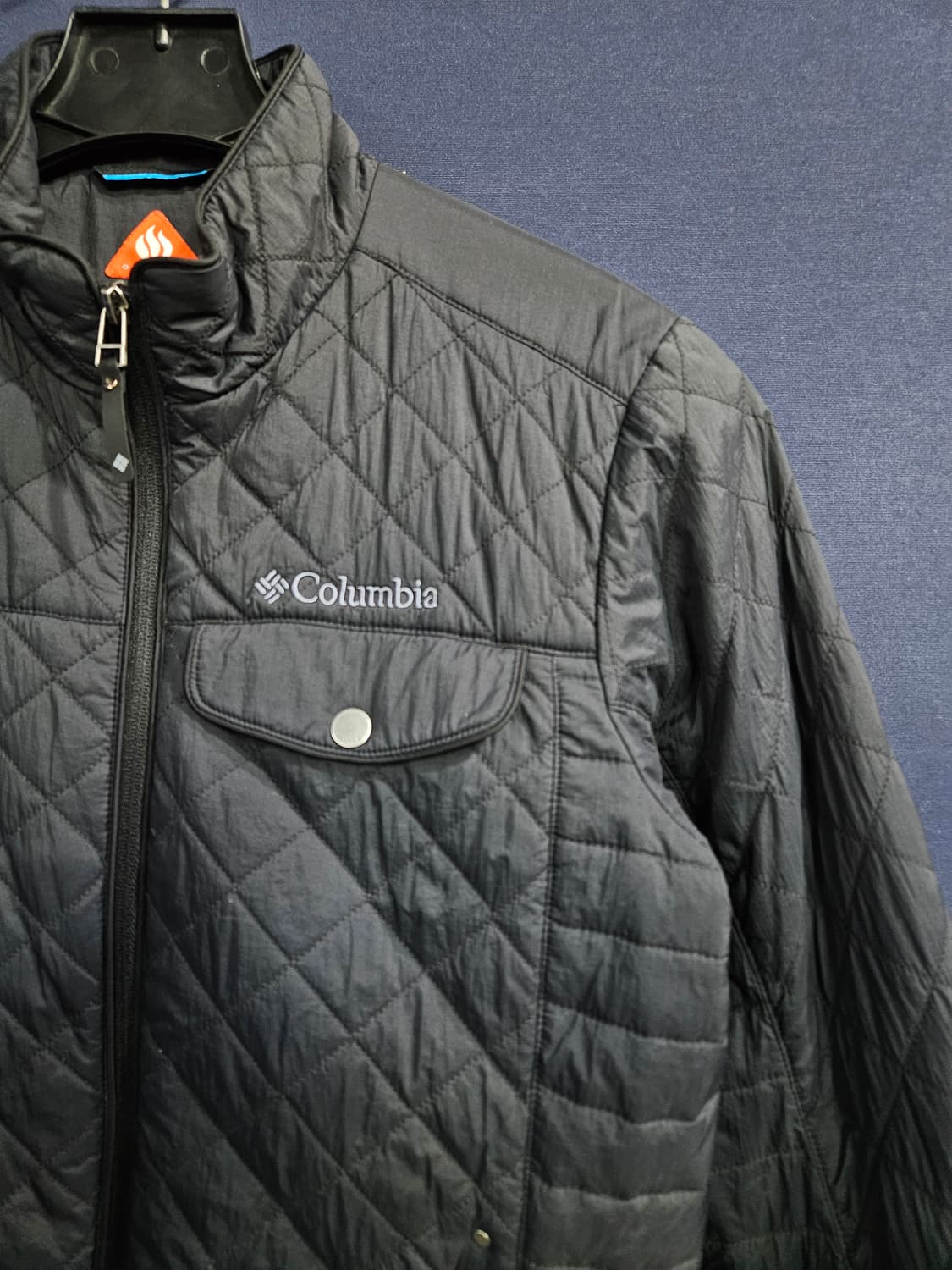 콜롬비아 옴니히트 다크그레이 남성 슬림핏 95 경량패딩  상품이미지4