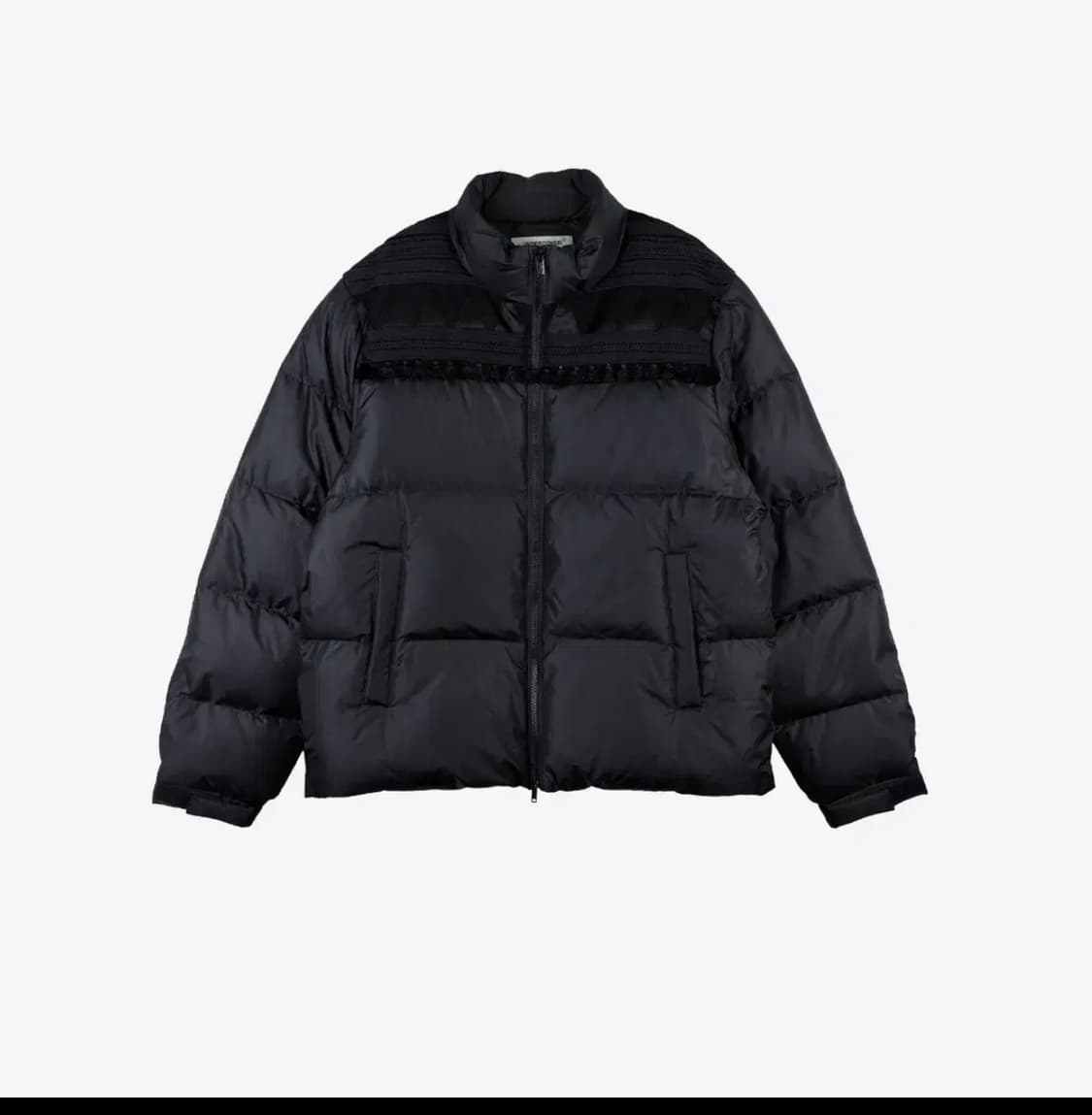 언더커버 23aw Tribal Motif 스캡 다운패딩 블랙 3 상품이미지1