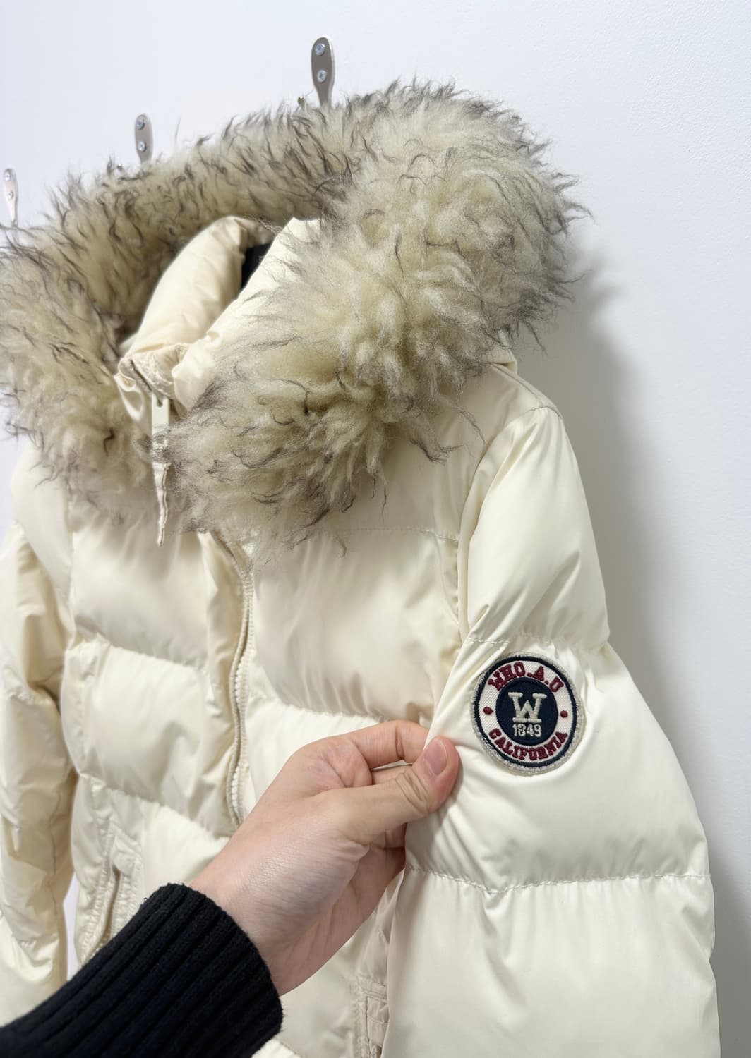 WHO.A.U fur puffer  상품이미지4