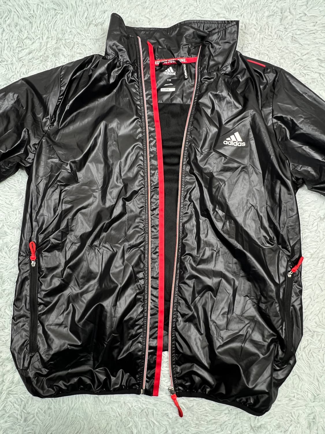 아디다스 남성 Clima Proof 유광 바람막이 110 상품이미지9