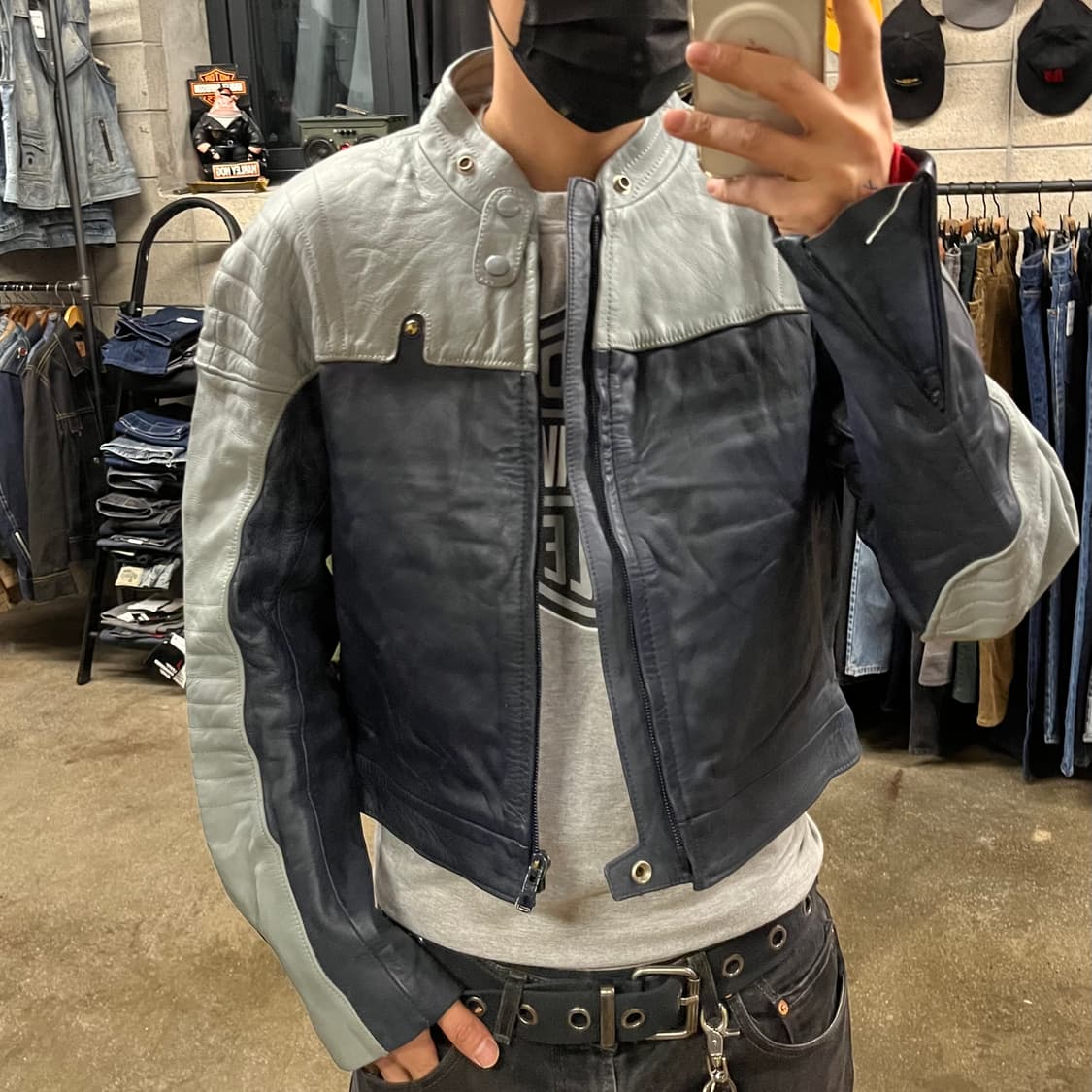 80s BMW 모토라드 라이더 자켓 (105) 상품이미지7