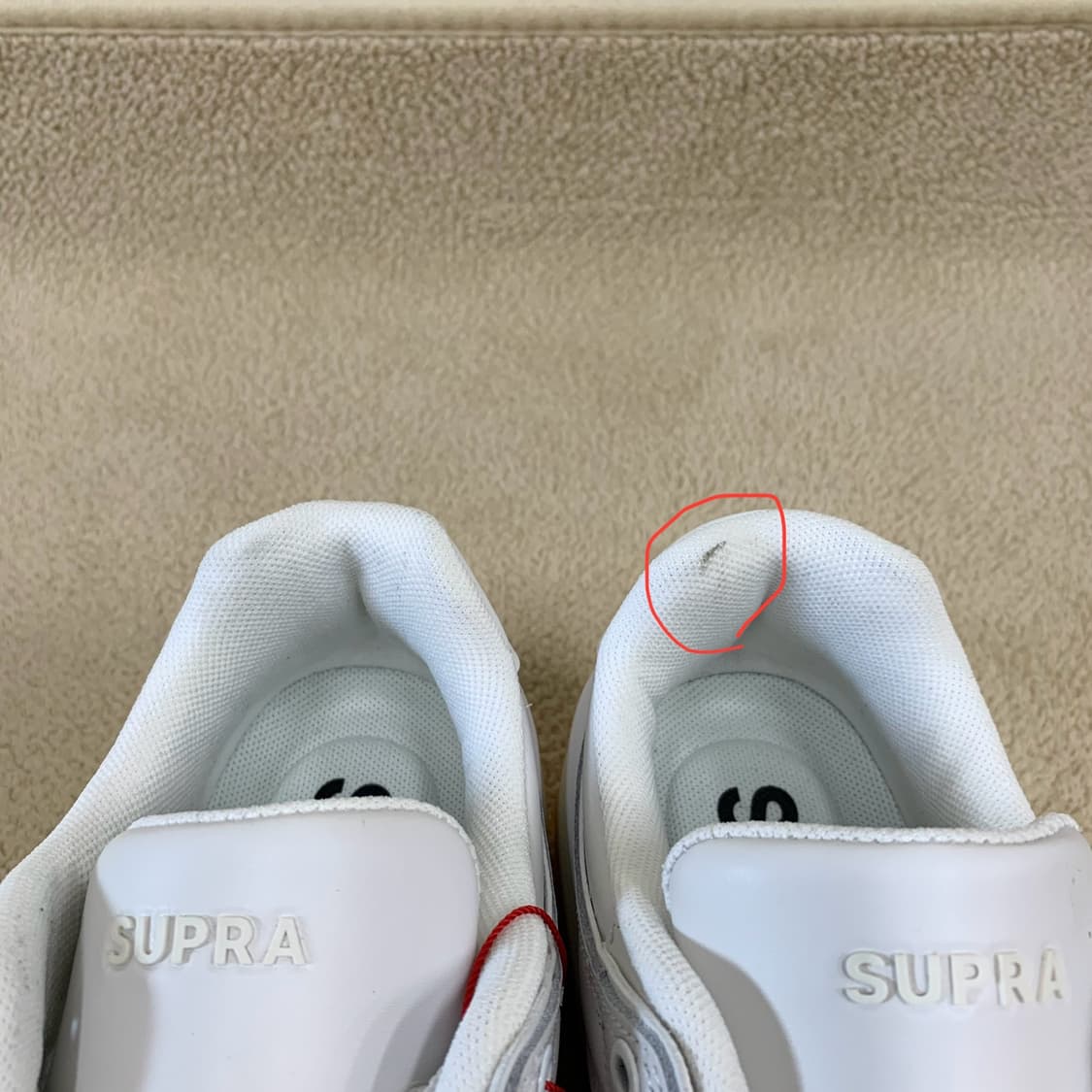 SUPRA 수프라 베이더 X 로우탑 운동화(260/화이트) 남성신발 상품이미지10